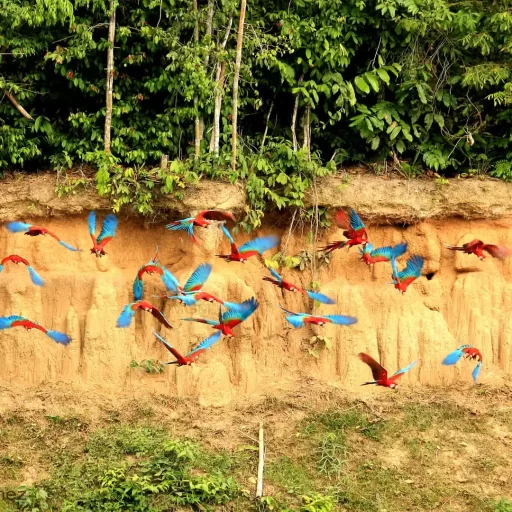 Blanquillo Clay lick